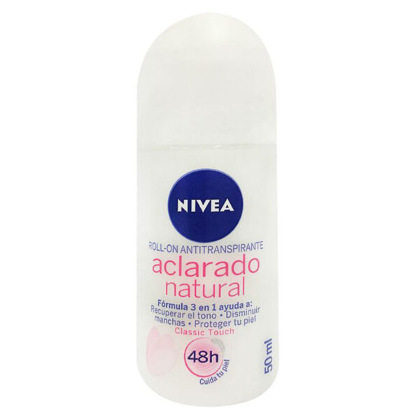 DTE NIVEA ROL ACLARADO NATURAL 50 ML M