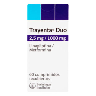 TRAYENTA DUO 2.5/1000 MG 60 TBS (A)(PAE)