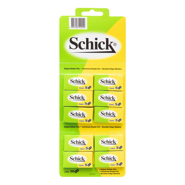 CUCHILLA SCHICK D.FILO 10 X 5 UDS