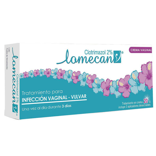 LOMECAN CLOTRIMAZOL 2% CREMA 20 GR