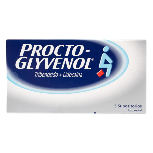 PROCTO GLYVENOL SUPOSITORIOS 5 UNDS