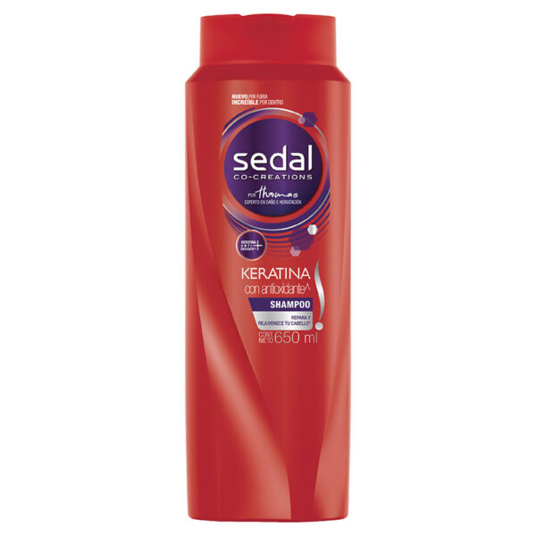 CHA.SEDAL KERATINA ANTIOXIDANTE 650 ML