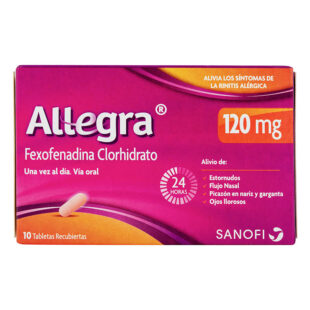 ALLEGRA 120 MG 10 COMPRIMIDOS (DA)
