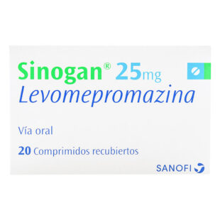 SINOGAN 25 MGS 20 COMPRIMIDOS