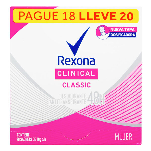 DTE.REX.CLIN.CLAS.WOM.10G PAGUE 18LL.20