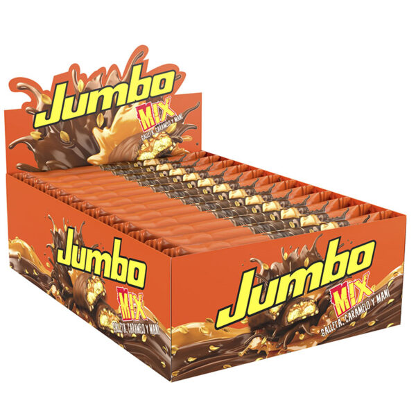 GALLETAS CHOCOLAT.JUMBO MIX 60 GR 12 UND