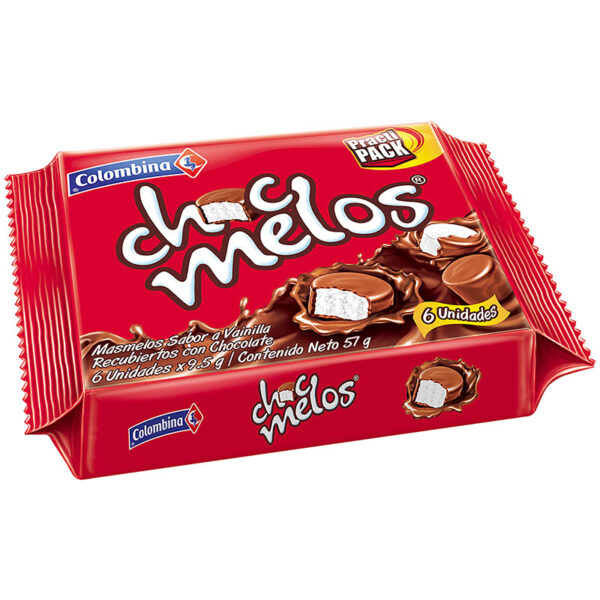 CHOCMELOS BANDEJA 6 UDS