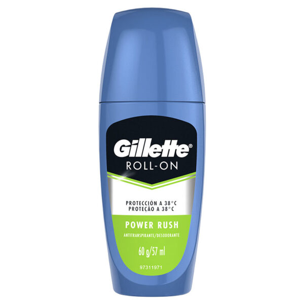 DTE GILLETTE ROLLON POWER RUSH 60 GR