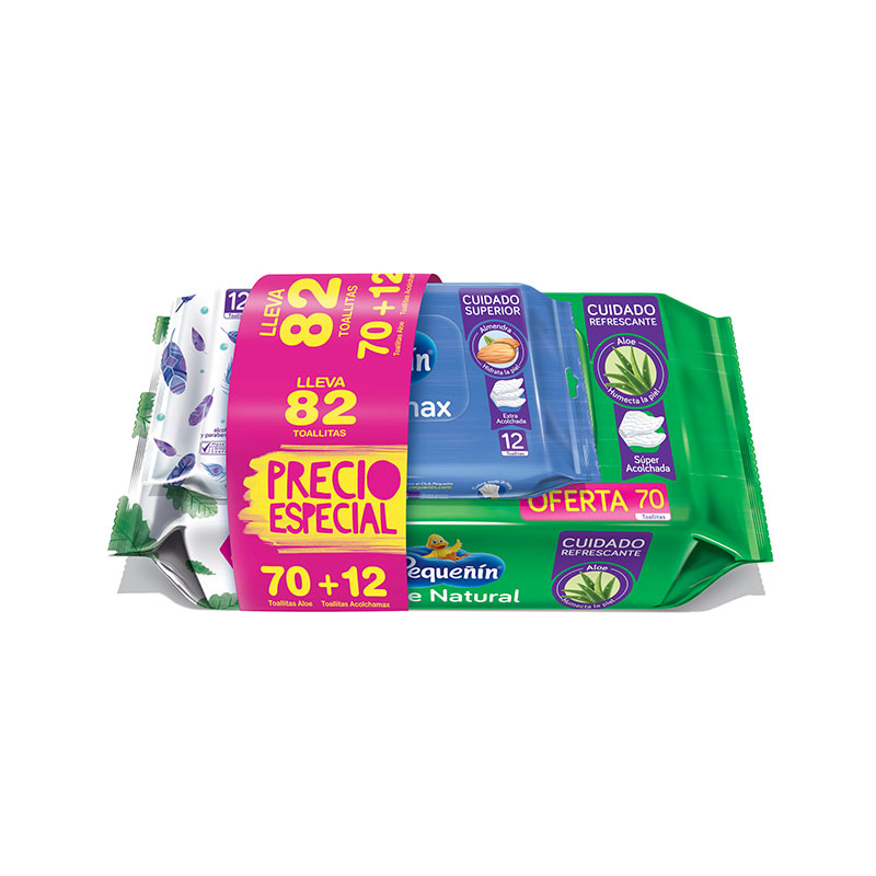 TOA.PEQ.ALOE 70 UDS+TOA.PEQ.ACOL.12U P.E