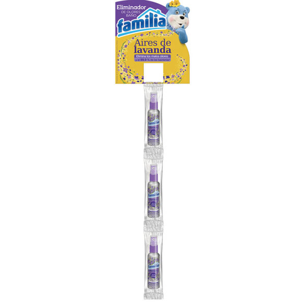 ELIM.OLOR BANO FAMILIA 40ML 3 UDS RISTRA
