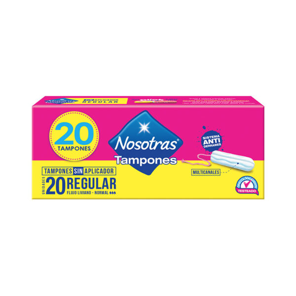 TAMPON NOSOTRAS DIGITAL REGULAR 20 UDS