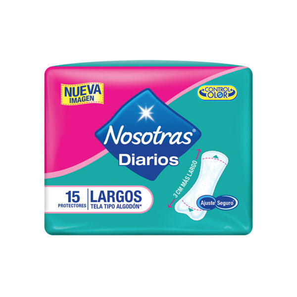 PROT.NOSOTRAS DIARIOS LARGOS 15 UDS