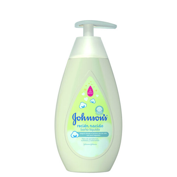 BANO LIQUIDO JJ BABY RECIEN NACI.200 ML