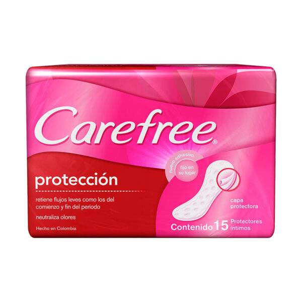 PROT.CAREFREE REGULAR 15 UDS