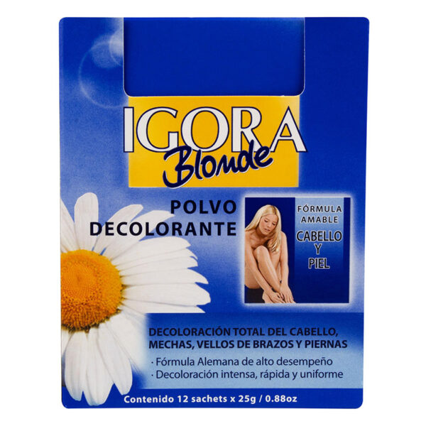 IGORA BLONDE DECOLOR.SOBRE 25 GR 12 UDS