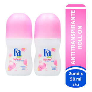 2 DTE FA ROLLON WOMEN ROSE 50 ML P.E M