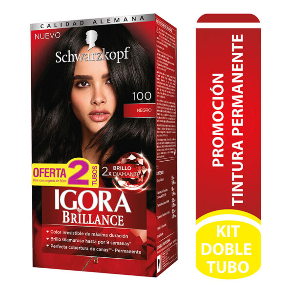 IGORA KIT BRILLA 100 NEGRO+D.T