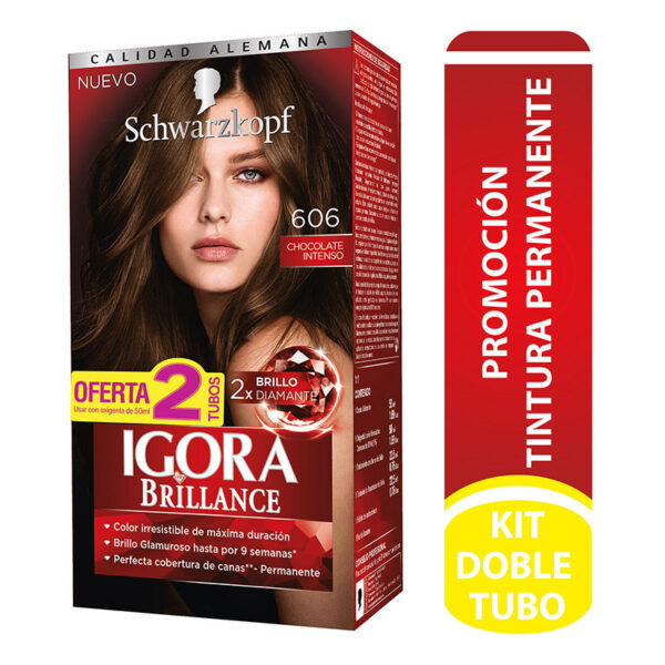 IGORA BRILLA KIT 606 OFE.2TUB CHOC.INTEN