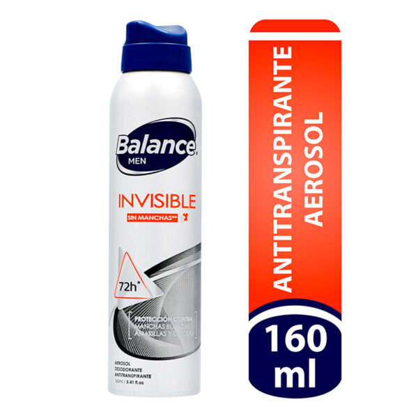 DTE.BALANCE AEROSOL INVISIBLE 160 ML H
