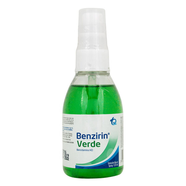BENZIRIN SPRAY VERDE 120 ML