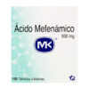 ACIDO MEFENAMICO 500 MGS 100 TABLETAS MK