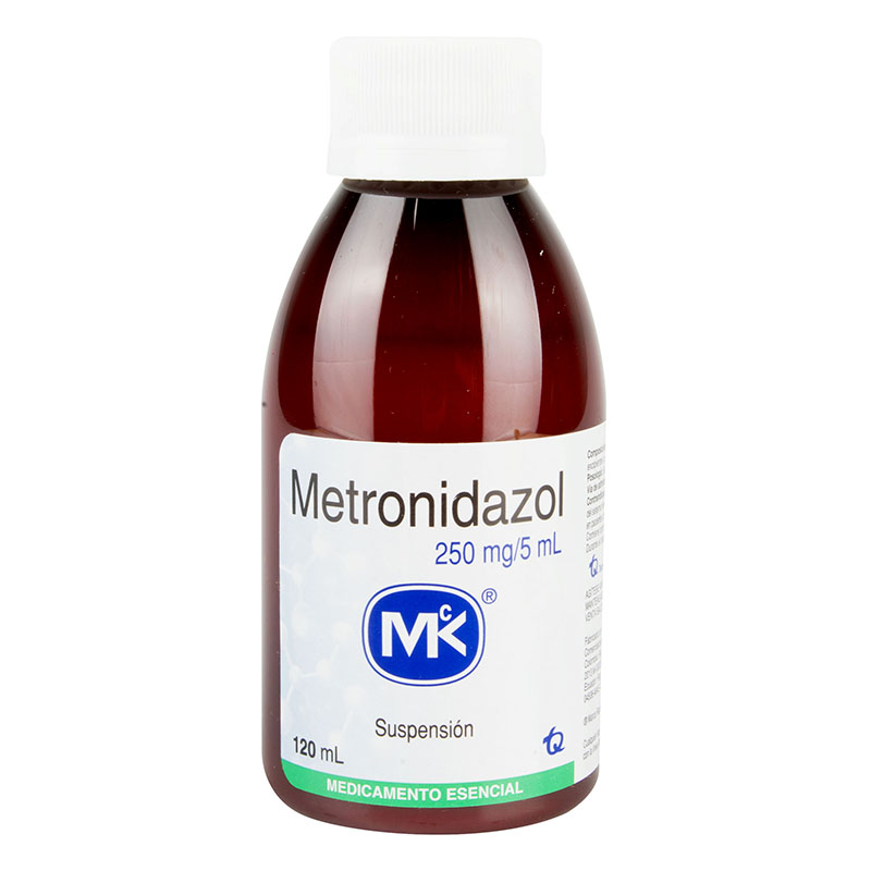 METRONIDAZOL SUSP. 250 MGS 120 ML MK