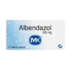 ALBENDAZOL 200 MGS 2 TABLETAS MK