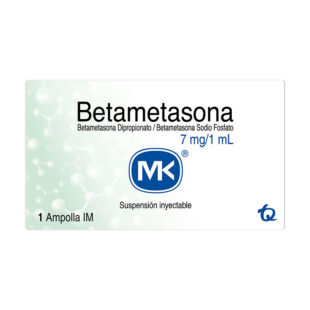BETAMETASONA 7 MG AMPOLLA MK