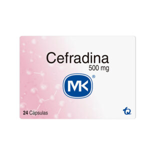 CEFRADINA 500 MGS 24 CAPSULAS MK