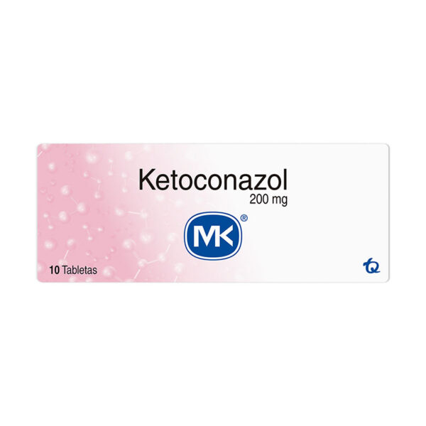 KETOCONAZOL 200 MGS 10 TABLETAS MK