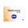 METFORMINA 850 MG 30 TABLETAS  MK