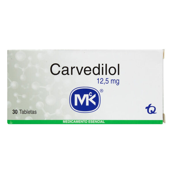 CARVEDILOL 12.5 MG 30 TBS MK(M)14820