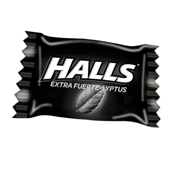 HALLS EXTRA STRONG PEPA 100 UDS