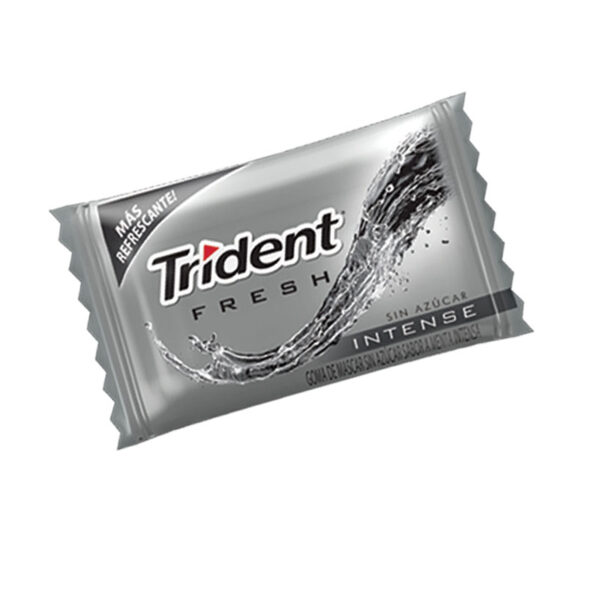 CHICLE TRIDENT FRESH INTENSE 60 UDS