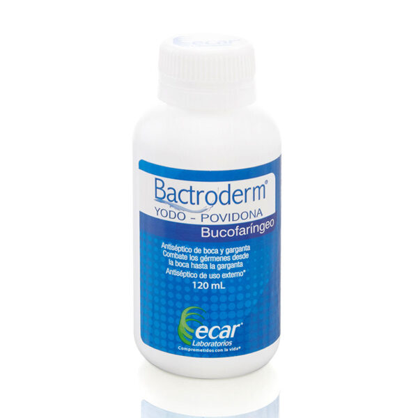 BACTRODERM YODOPOVIDONA BUCOFARIN.120 ML