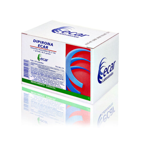 DIPIRONA 2 ML 25 AMPOLLAS EC