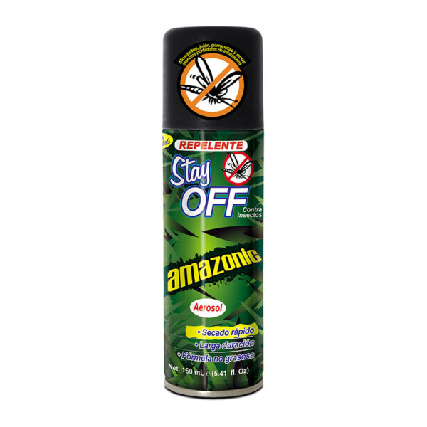 REPELENTE STAY OFF AER.AMAZONIC 160 ML