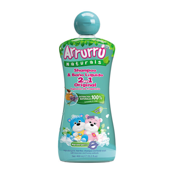 CHA.Y BANO ARRURRU 2EN1 400 ML
