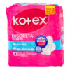 TOA.KOTEX DISCRETA TELA 10 UDS