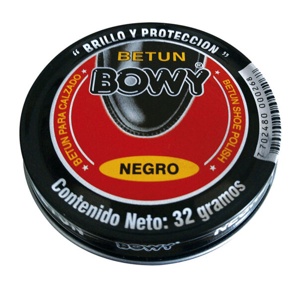BETUN EN PASTA BOWY NO.2 NEGRO 32 GR