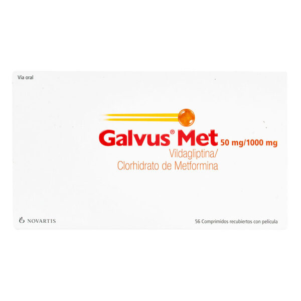 GALVUS MET 50/1000 MG 56 COMP.(A)(PAE)