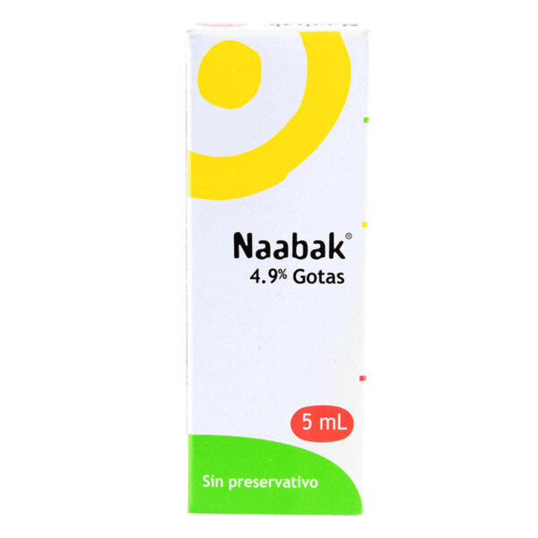 NAABAK 4.9% GOTAS 5 ML(A)