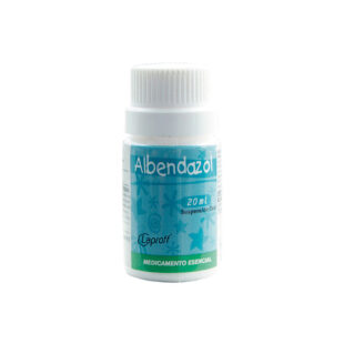 ALBENDAZOL SUSPENSION 20 ML LP
