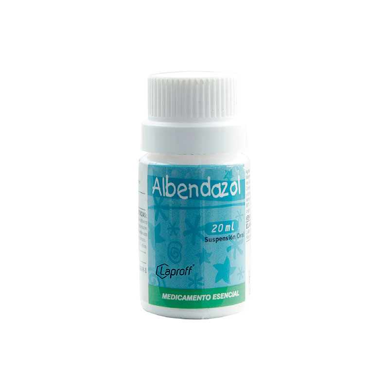 ALBENDAZOL SUSPENSION 20 ML LP