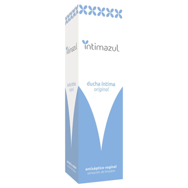 DUCHA INTIMA DESECHABLE AZUL
