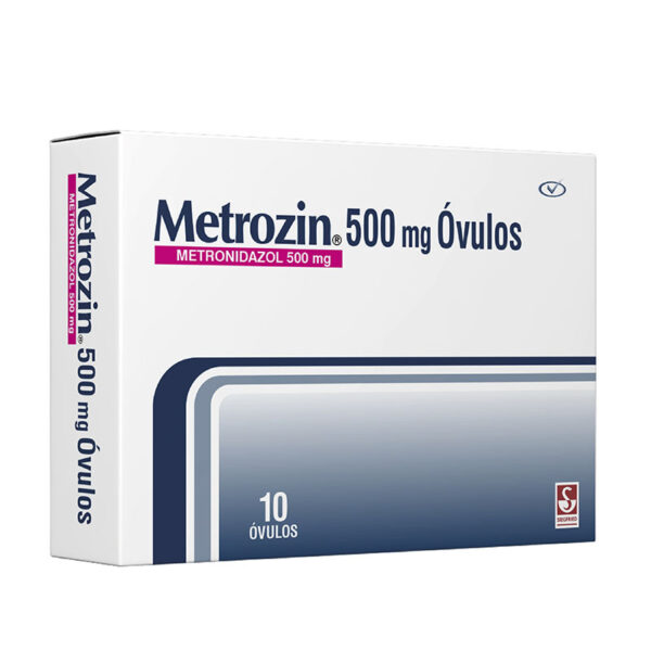 METROZIN NISTATINA 500 MGS 10 OVULOS