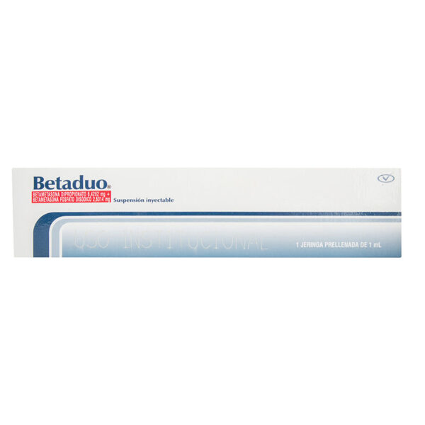 BETADUO 1 AMPOLLA JERINGA PRELLENADA