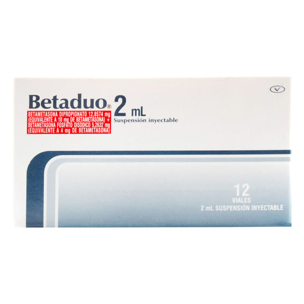 BETADUO VIAL 2 ML 12 UDS (A)(3%+)(PAE)