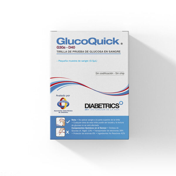 TIRAS REACTIVAS GLUCO 50 UDS (PDB) (PAE)