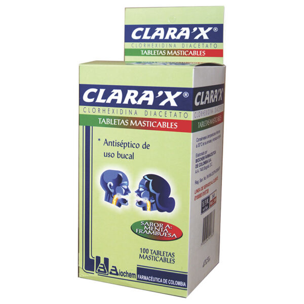 CLARAX TABLETAS MASTICABLES X 100 MEN/FR